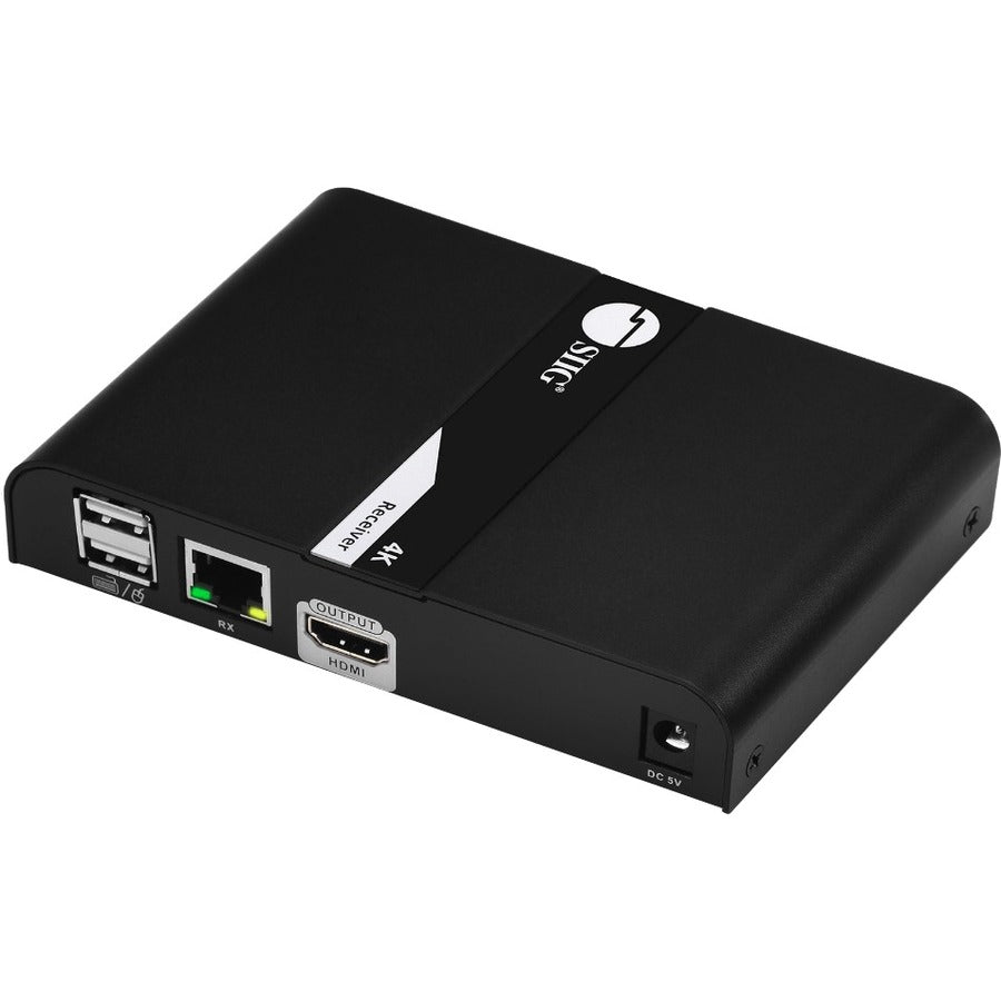SIIG HDMI 4K30Hz KVM over Cat 6 Extender - Receiver CE-H25L11-S1