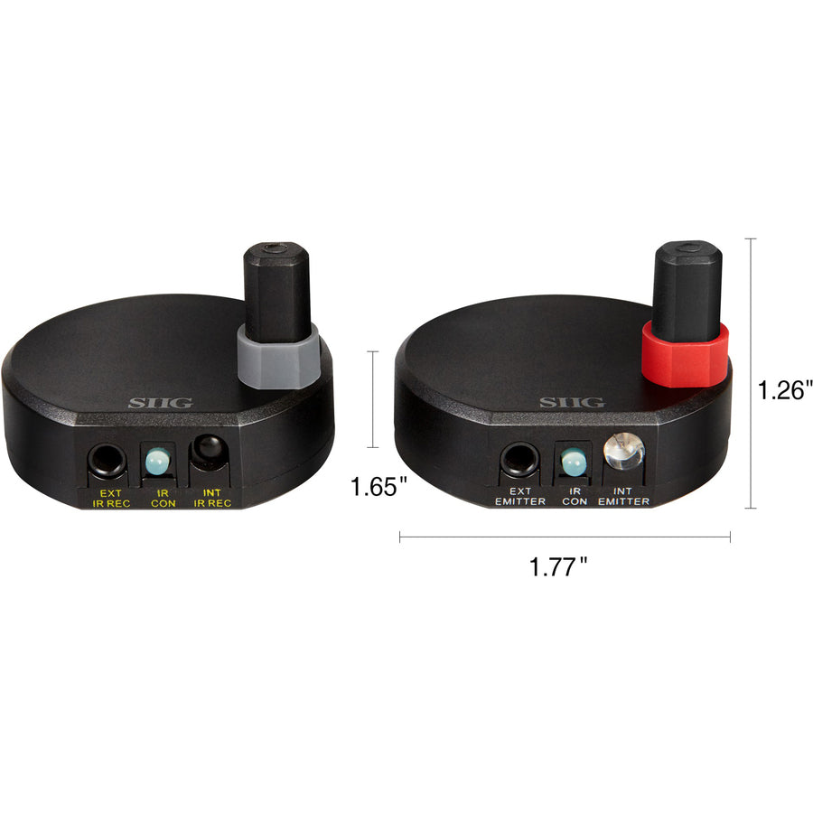 SIIG Ultra Compact Wireless IR Remote Control Extender Kit - 200M CE-RC0014-S1