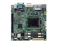 SUPERMICRO X10SLV - Motherboard - mini ITX - LGA1150 Socket - H81 Chipset - USB 3.0 - 2 x Gigabit LAN - onboard graphics (CPU MBD-X10SLV-B