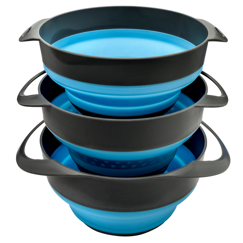 S.O.L. Survive Outdoors Longer Flat Pack Bowls & Strainer Set