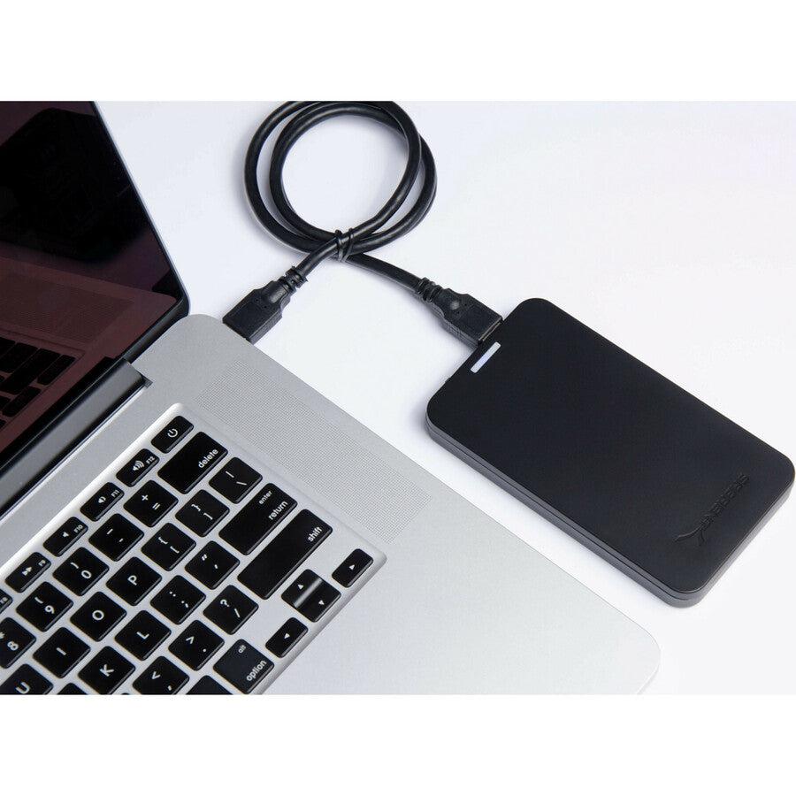 Sabrent Ec-Uasp Drive Enclosure - Usb 3.0 Host Interface - Uasp Support External - Black