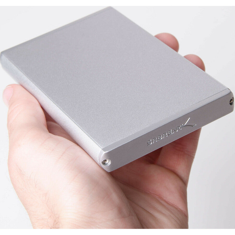 Sabrent Ec-Um30 Drive Enclosure - Usb 3.0 Host Interface External - Silver Ec-Um30-Pk50