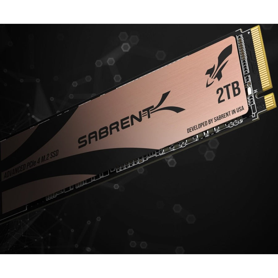 Sabrent Rocket 4 PLUS SB-RKT4P-2TB 2 TB Solid State Drive - M.2 2280 Internal - PCI Express NVMe (PCI Express NVMe 4.0 x4)