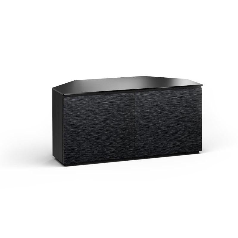Salamander Chicago 221 Corner AV Cabinet Black Oak – Premium Home Theater Storage