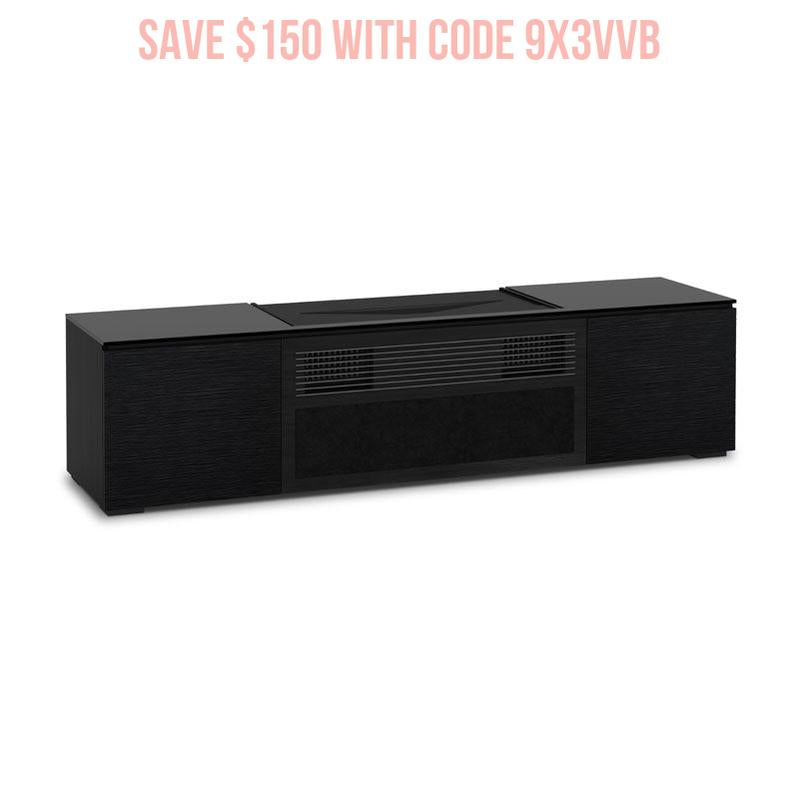 Salamander Chicago 245 Black Oak AV Cabinet for Sony UST Projector