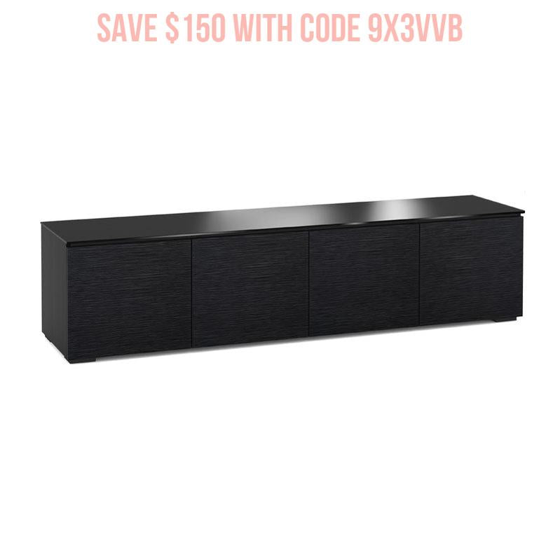 Salamander Chicago 247 Black Oak TV Stand – Timeless Craftsmanship