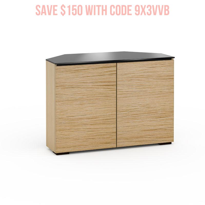 Salamander Denver 323 Corner Cabinet Natural Oak – Space-Saving Storage