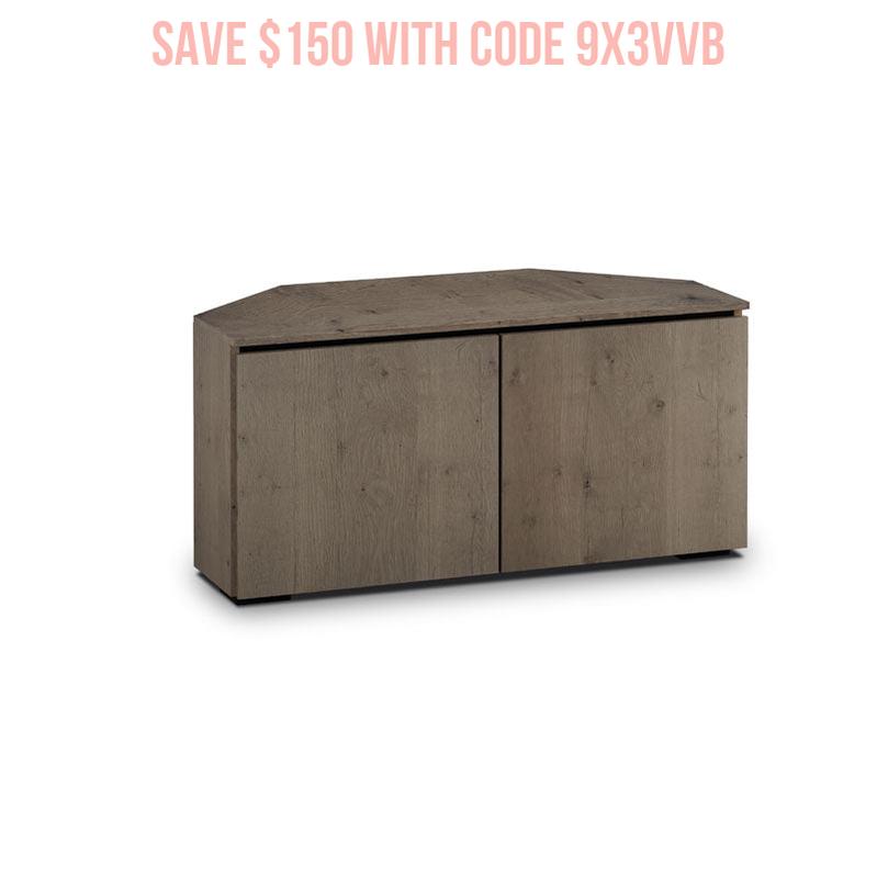 Salamander Lancaster 221 Corner Unit Barnboard Oak - Space-Smart Storage