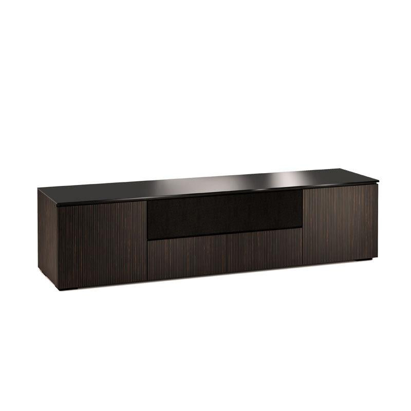 Salamander Manhattan 245 Cabinet with Maro Ebony Doors & Black Glass Top