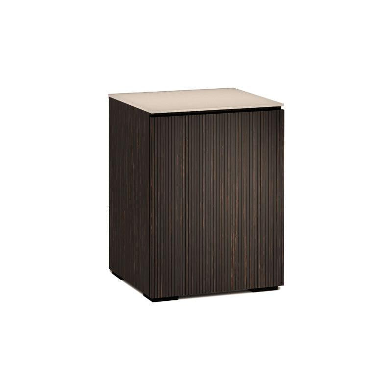 Salamander Manhattan 317 Maro Ebony Doors & Matte Taupe Glass Top Module