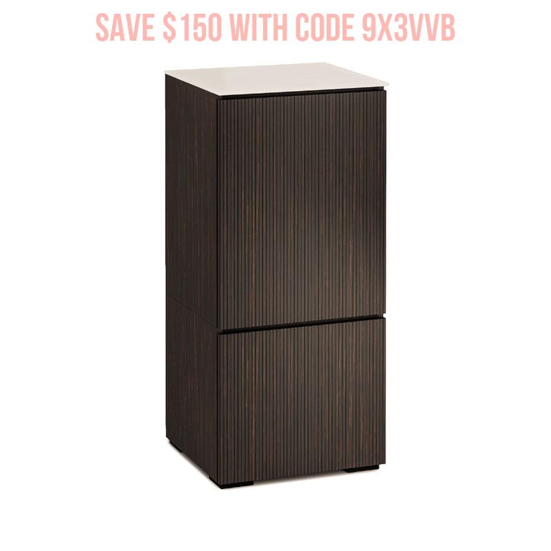 Salamander Manhattan 517 Maro Ebony Doors & Matte Taupe Glass Top Kit