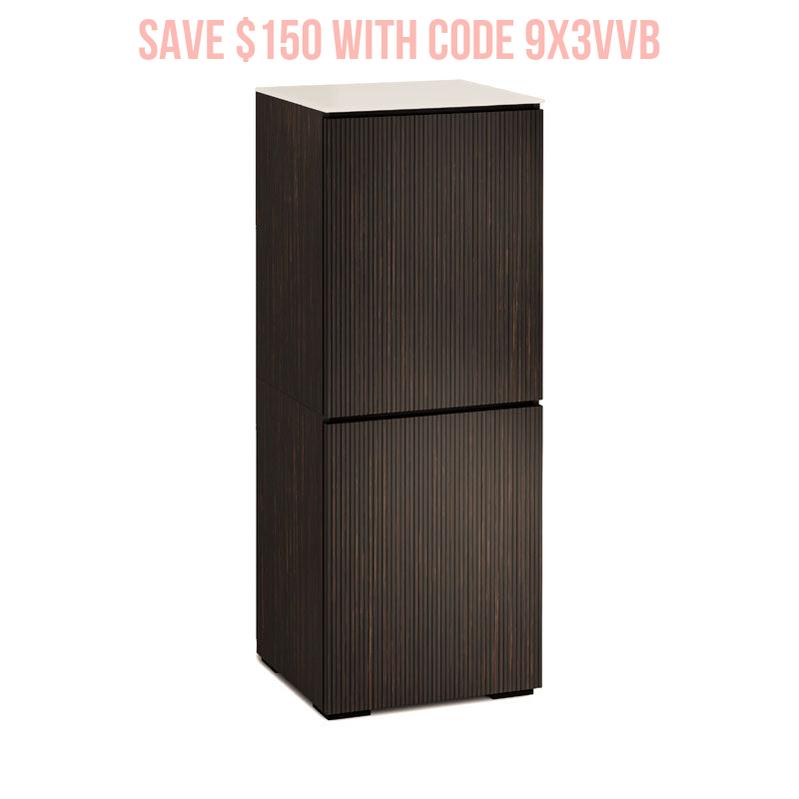 Salamander Manhattan 617 Maro Ebony Doors & Sides Shower Enclosure with Matte Taupe Glass Top