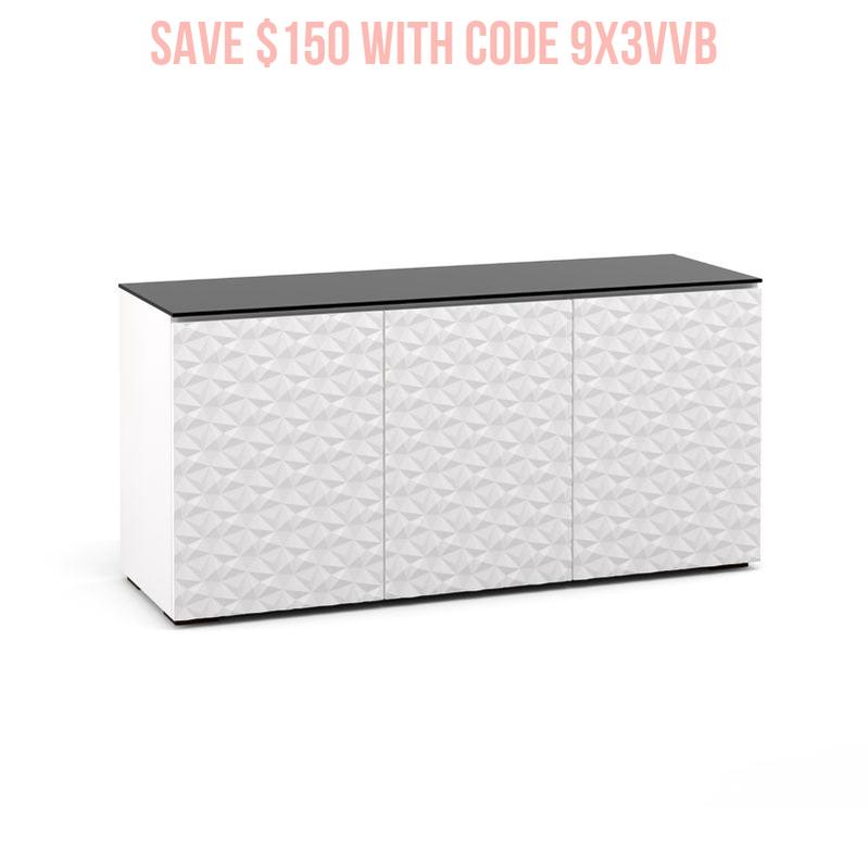 Salamander Milan 337 White/Black Glass Contemporary Minimalist Design