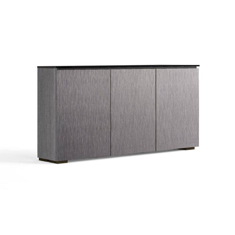 Salamander Seattle 337 Low Profile AV Cabinet Gray Oak Textured