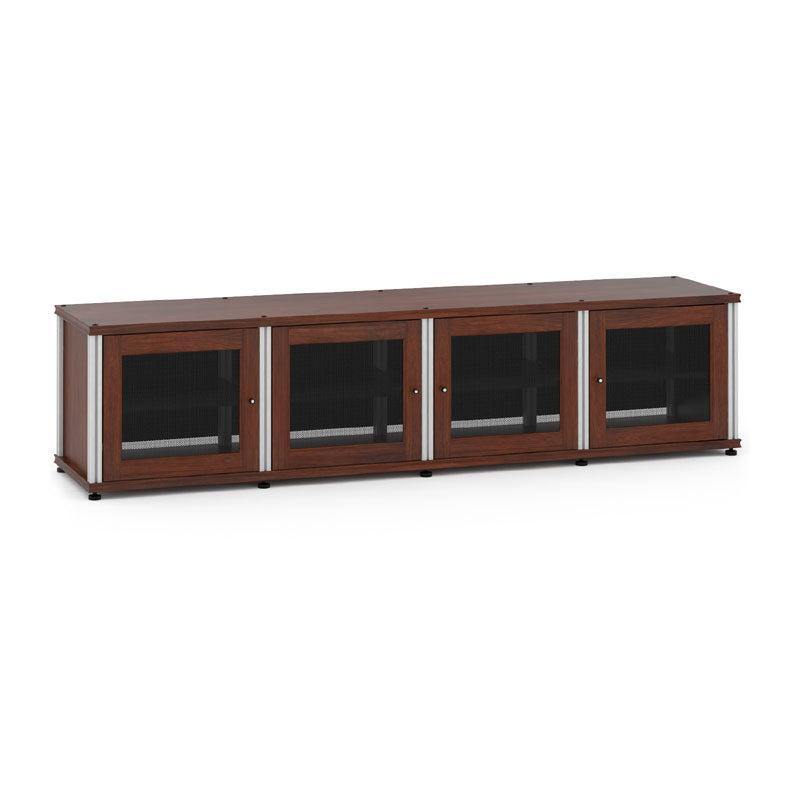 Salamander Synergy 247W/A Walnut AV Furniture with Aluminum Posts