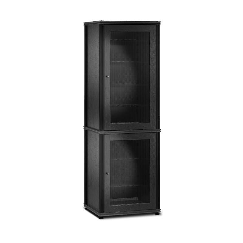Salamander Synergy 703 Black Oak AV Cabinet for Home Theater