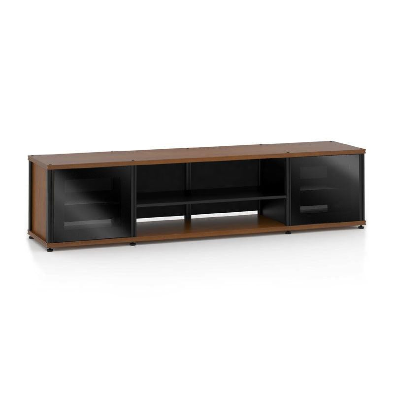 Salamander Synergy Single Box 248 AV Cabinet Cherry Black Posts