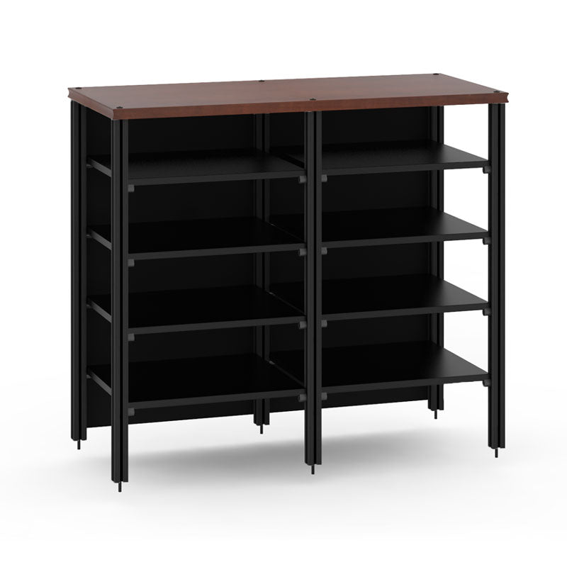 Salamander Synergy Twin 40 Extension Cherry with Black Posts – Expand Storage