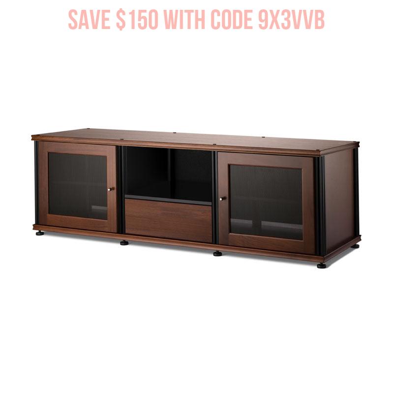 Salamander Synergy Walnut Single Box SB236W/B – Modular Storage for Living Spaces