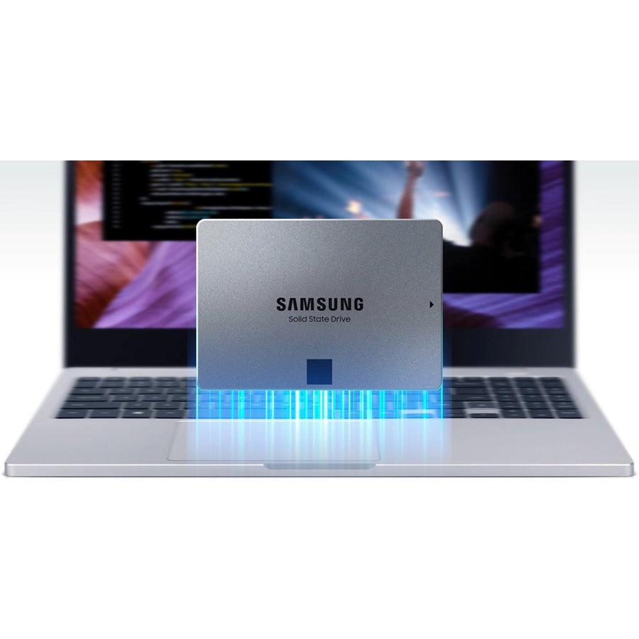 Samsung 870 QVO MZ-77Q1T0B/AM 1 TB Solid State Drive - 2.5 Internal - SATA (SATA/600)"