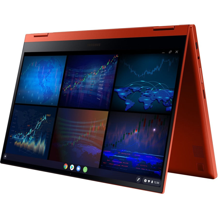 Samsung Chromebook 2 Xe530Qda-Ka2Us Notebook 33.8 Cm (13.3") Touchscreen Full Hd Intel® Celeron® 4 Gb Lpddr3-Sdram 64 Gb Flash Wi-Fi 6 (802.11Ax) Chrome Os Red