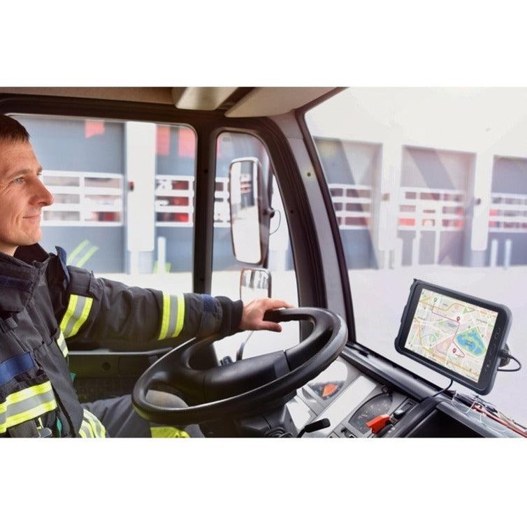 Samsung Galaxy Tab Active3 Rugged Tablet - 8 WUXGA - Samsung Exynos 9810 - 4 GB - 64 GB Storage - Android 10 - 4G - Black" SM-T577UZKDN14