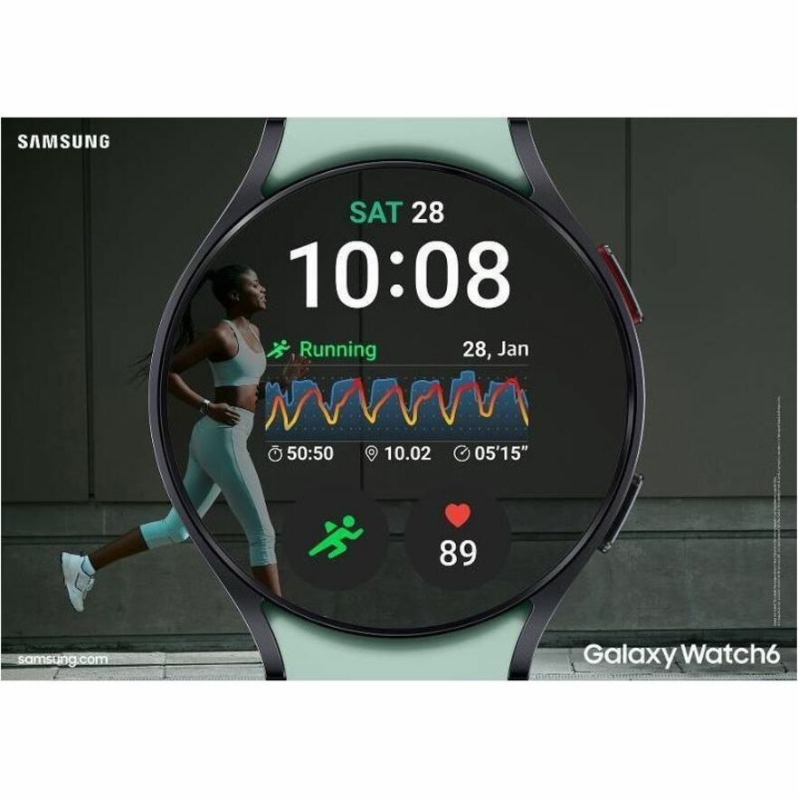 Samsung Galaxy Watch6 (Bluetooth 44mm) - Circular - 44 mm - Bluetooth - Silver