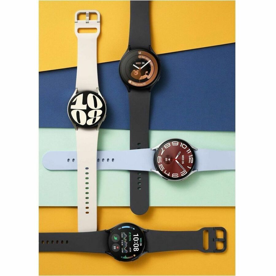 Samsung Galaxy Watch6 (Bluetooth + 4G, 44mm) - Circular - 44 mm - Bluetooth - Silver -