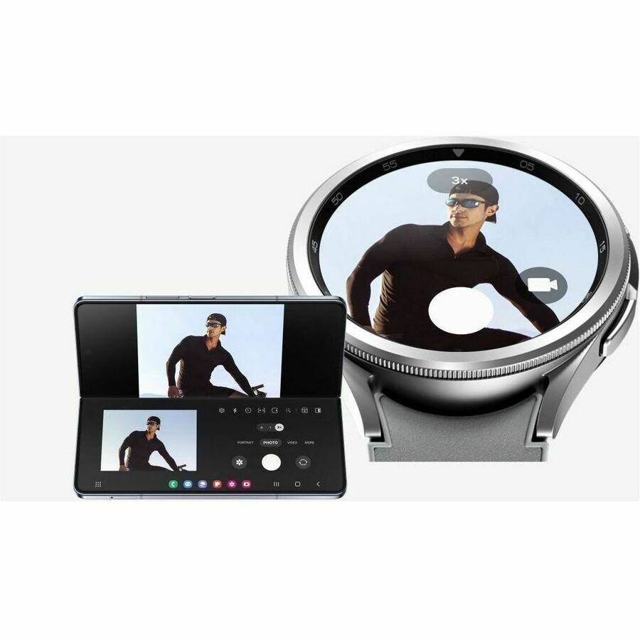 Samsung Galaxy Watch6 Classic (Bluetooth + 4G, 47mm) - 47 mm - Bluetooth - Silver -