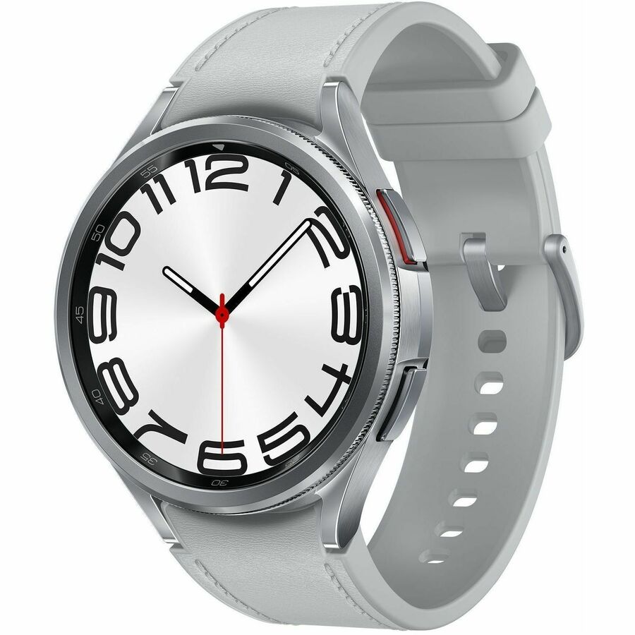 Samsung Galaxy Watch6 Classic (Bluetooth + 4G, 47mm) - 47 mm - Bluetooth - Silver -