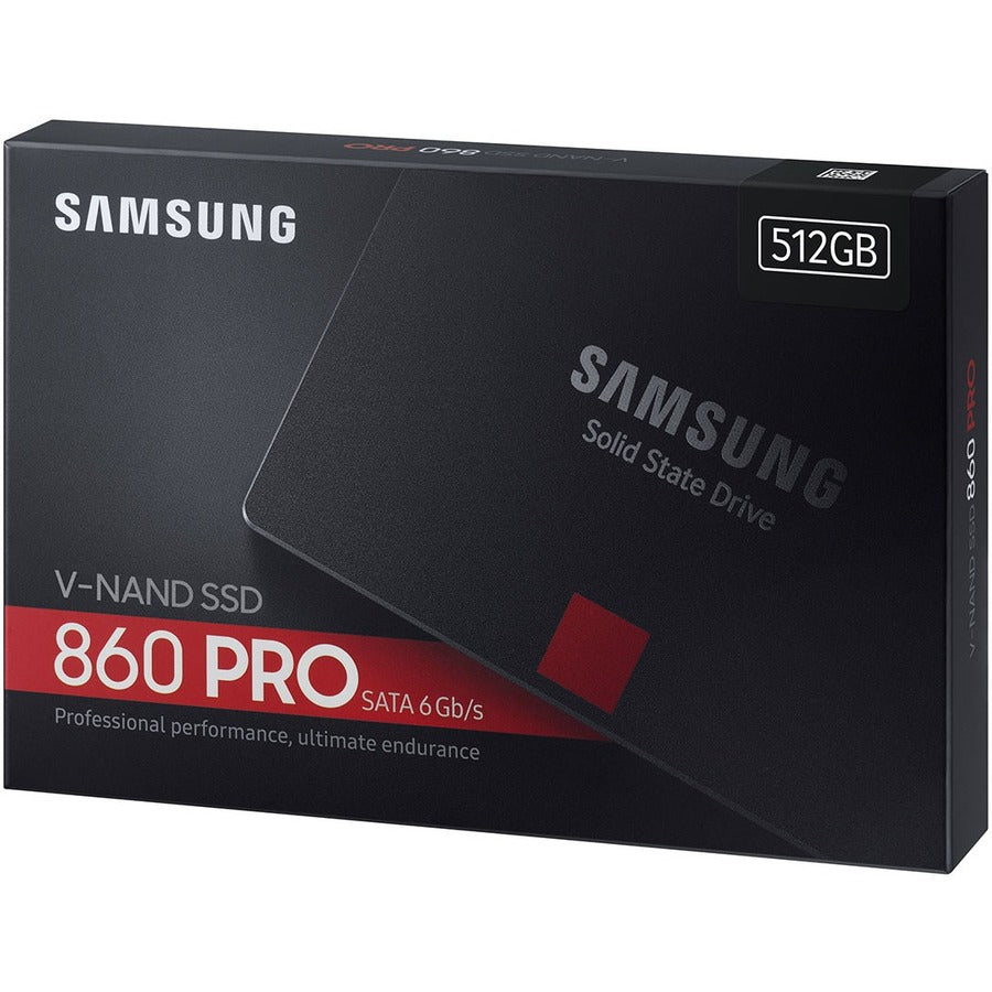 Samsung-IMSourcing 860 PRO MZ-76P512BW 512 GB Solid State Drive - 2.5 Internal - SATA (SATA/600)"