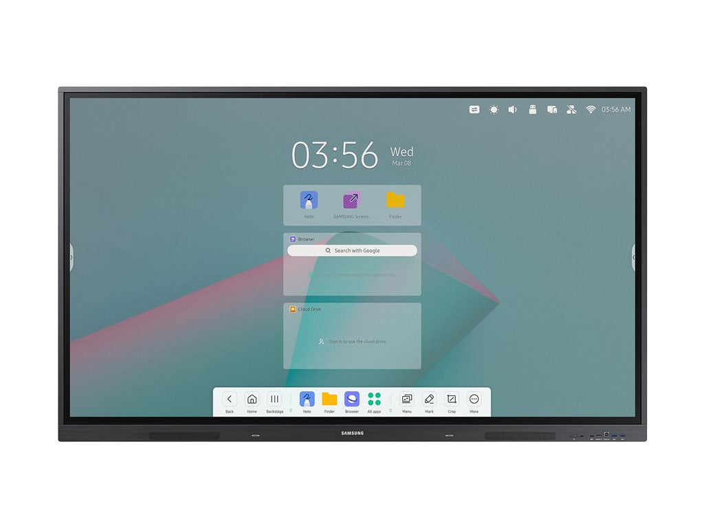 Samsung Interactive Display WA86C - 86 Diagonal Class WAC Series LED-backlit LCD display - education / business - with touchscreen