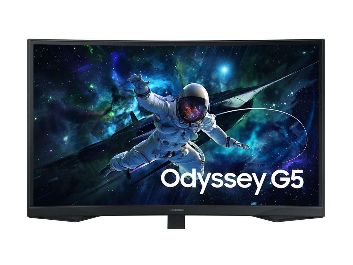 Samsung Odyssey G5 S27CG552EN - G55C Series - LED monitor - gaming - curved - 27 - 2560 x 1440 QHD @ 165 Hz - VA - 300 cd/m�