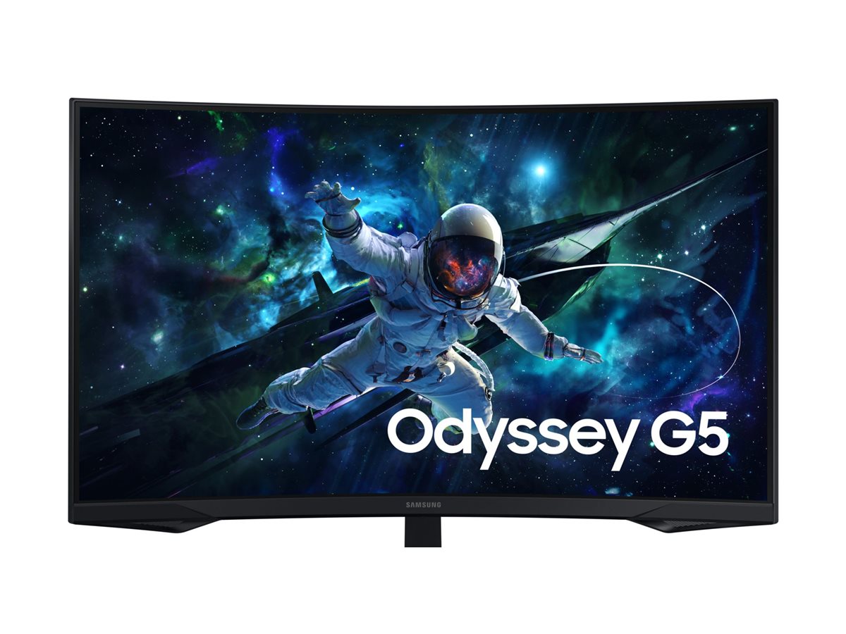 Samsung Odyssey G5 S32CG552EN - G55C Series - LED monitor - gaming - curved - 32 - 2560 x 1440 QHD @ 165 Hz - VA - 300 cd/m�