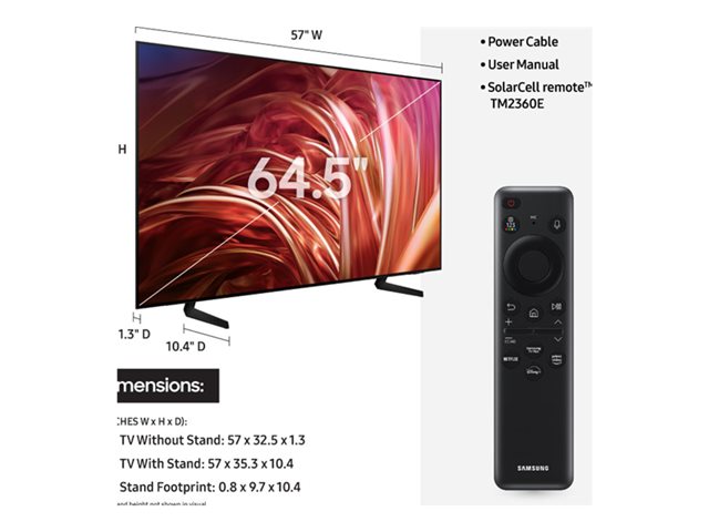 Samsung QN65S85DAE 65" Smart OLED TV - 4K UHDTV QN65S85DAEXZA