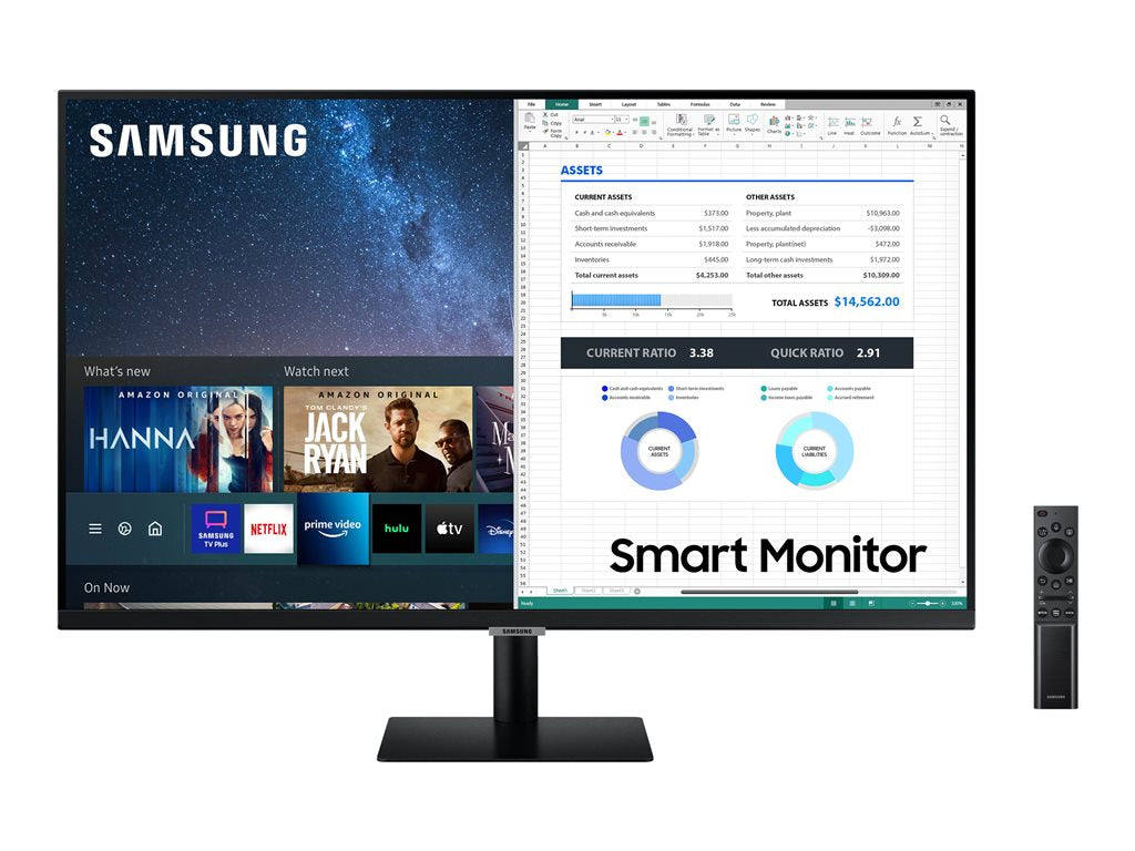 Samsung TDSourcing S27AM500NN - M50A Series - LED monitor - Smart - 27 - 1920 x 1080 Full HD (1080p) @ 60 Hz - VA - 250 cd/m� LS27AM500NNXZA