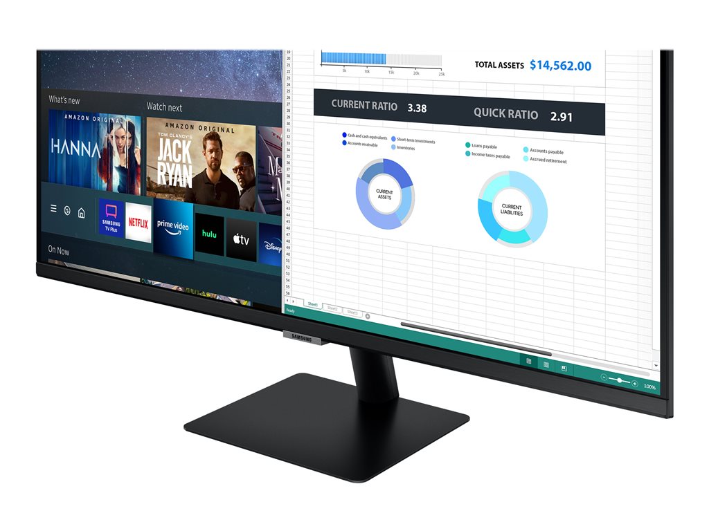 Samsung TDSourcing S27AM500NN - M50A Series - LED monitor - Smart - 27 - 1920 x 1080 Full HD (1080p) @ 60 Hz - VA - 250 cd/m� LS27AM500NNXZA