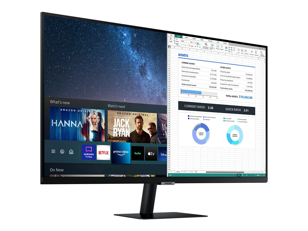 Samsung TDSourcing S27AM500NN - M50A Series - LED monitor - Smart - 27 - 1920 x 1080 Full HD (1080p) @ 60 Hz - VA - 250 cd/m� LS27AM500NNXZA