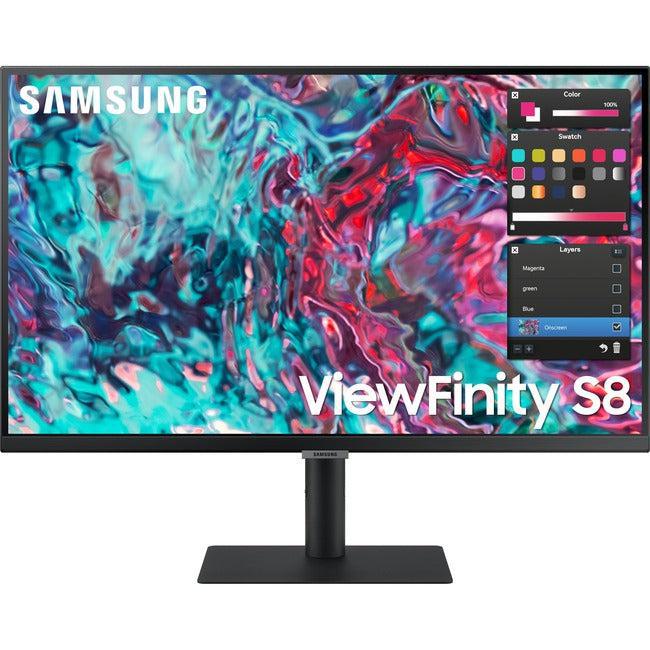 Samsung ViewFinity S27B800TGN 27 Class 4K UHD LCD Monitor - 16:9 - Black"