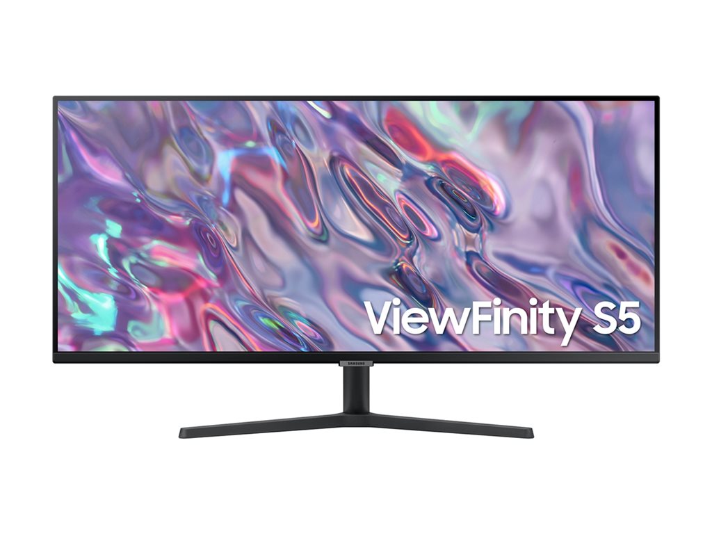 Samsung ViewFinity S5 S34C504GAN - S50GC Series - LED monitor - 34 - 3440 x 1440 UWQHD @ 100 Hz - VA - 300 cd/m� - 3000:1 -