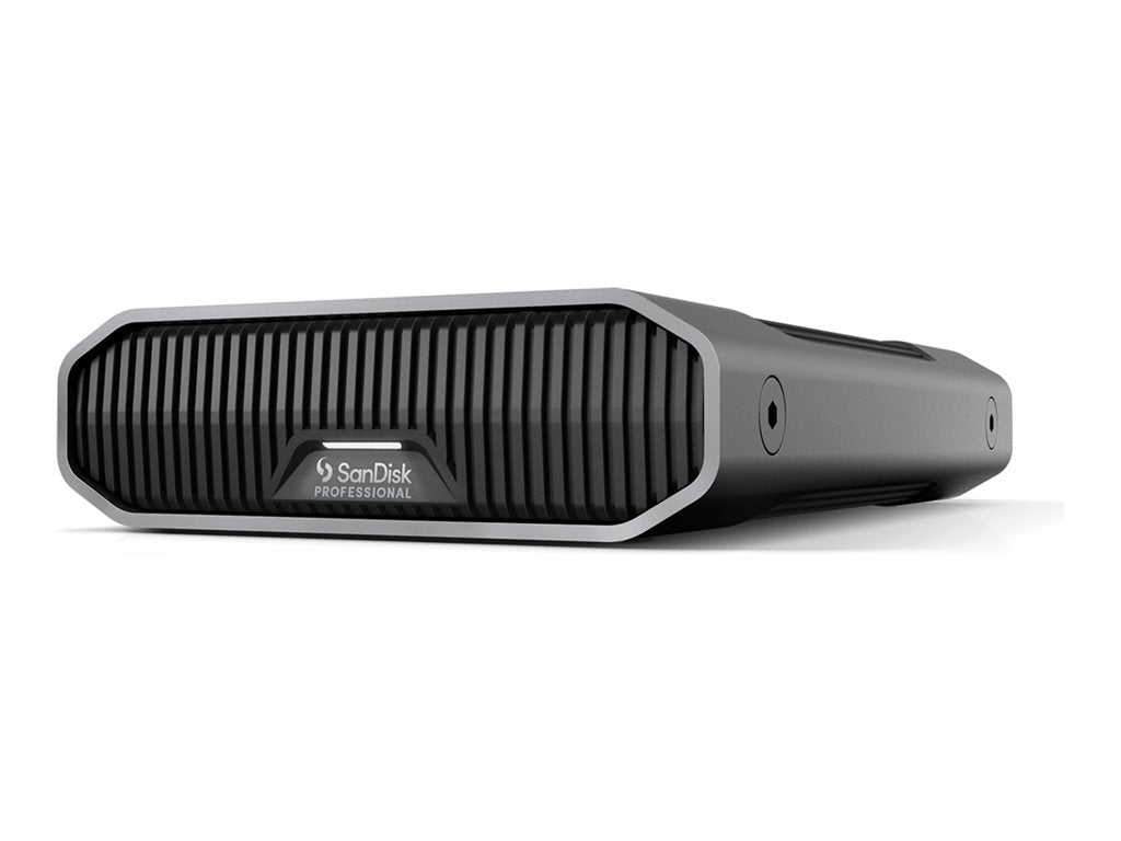 SanDisk Professional G-DRIVE - Hard drive - Enterprise - 24 TB - external (desktop) - USB 3.2 Gen 2 (USB-C connector) - 7200 SDPHF1A-024T-NBAAD