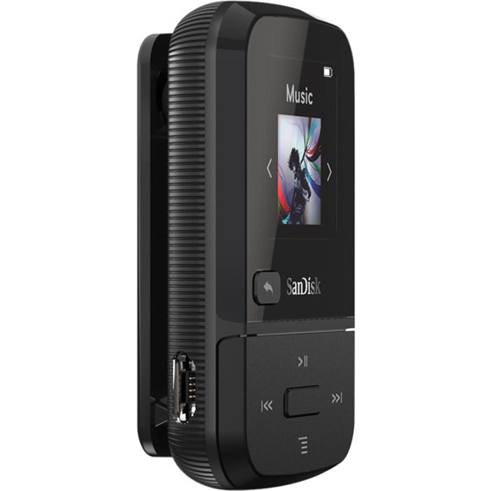 Sandisk Clip Sport Go 32 Gb Flash Mp3 Player - Black