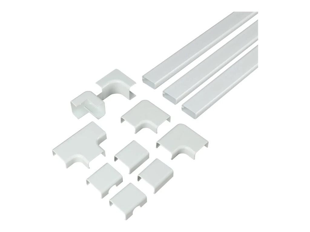 Sanus - Cable raceway - 10-piece, 48 x 1" CCS2KWH