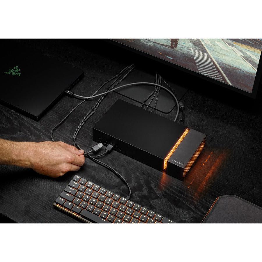 Seagate 4Tb Firecuda Gaming Dock Thunderbolt Usb-C Model Stjf4000400