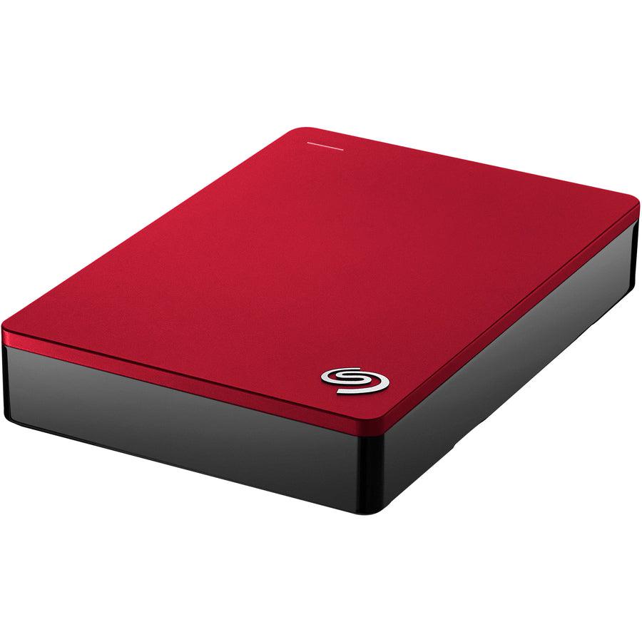 Seagate Backup Plus 5Tb Usb 3.0 Portable External Hard Drive - Stdr5000103 (Red)