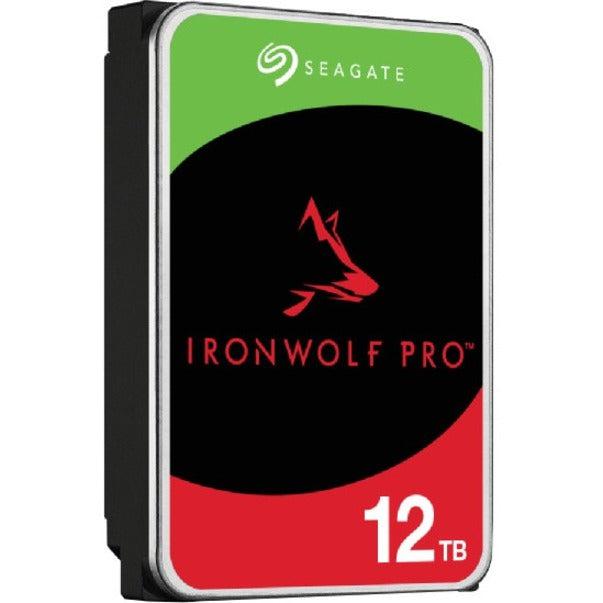 Seagate IronWolf Pro ST12000NT001 12 TB Hard Drive - 3.5" Internal - SATA (SATA/600) - Conventional Magnetic Recording (CMR) Method