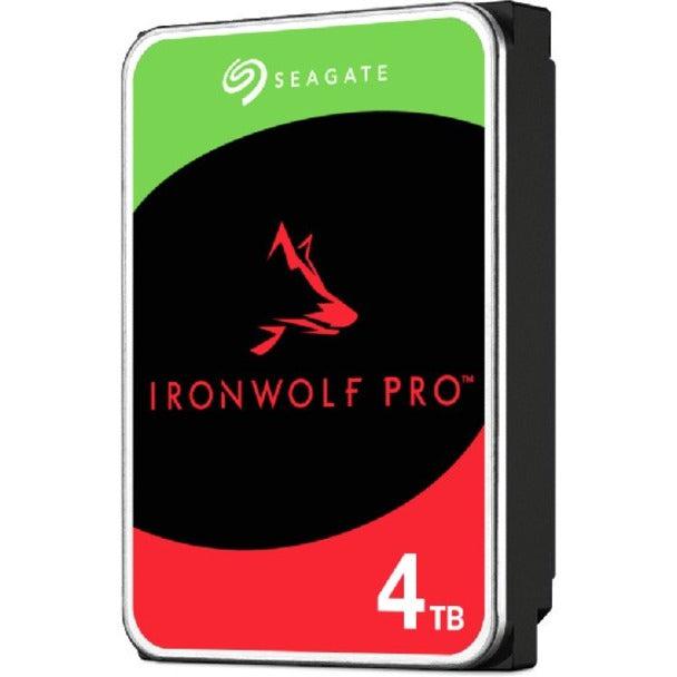 Seagate IronWolf Pro ST4000NT001 4 TB Hard Drive - 3.5" Internal - SATA (SATA/600) - Conventional Magnetic Recording (CMR) Method