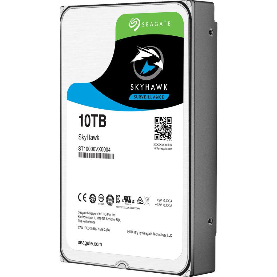 Seagate Skyhawk 10Tb Surveillance Hard Drive 256Mb Cache Sata 6.0Gb/S 3.5" Internal Hard Drive St10000Vx0004