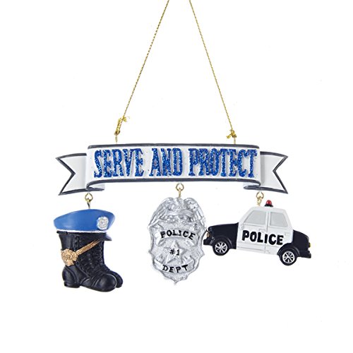 Serve And Protect Policeman - 4.25"