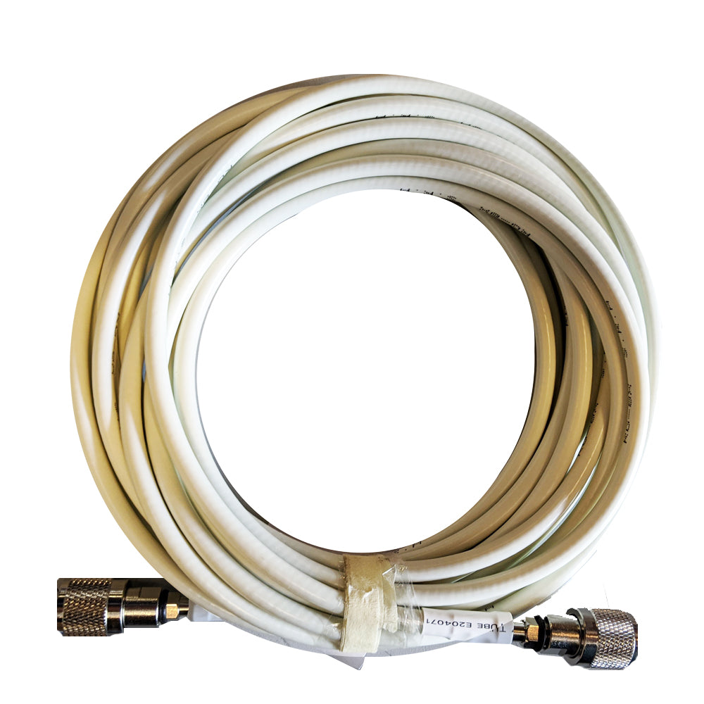 Shakespeare 20' Cable Kit f/Phase III VHF/AIS Antennas - 2 Screw On PL259S & RG-8X
